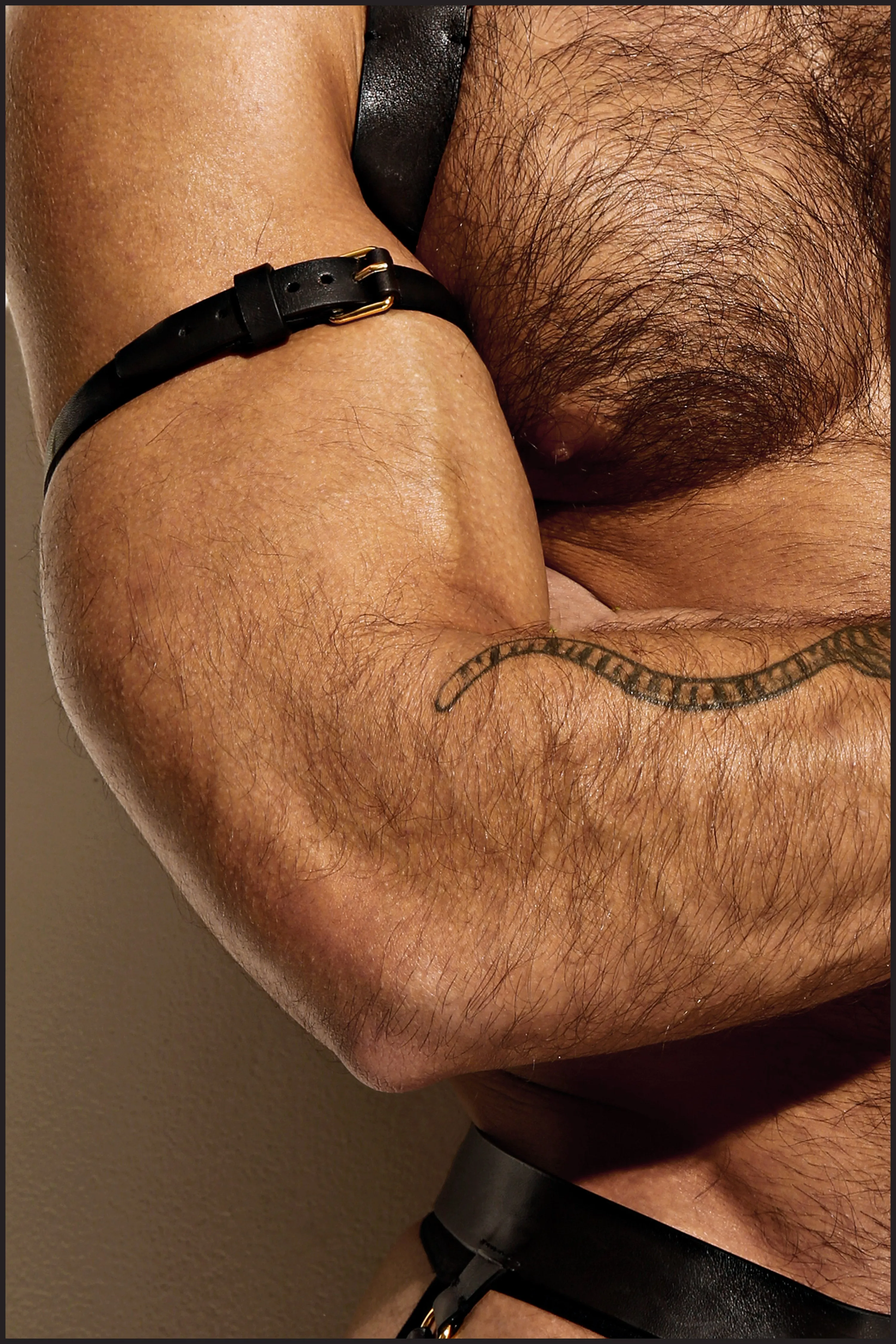 Leather Double Cuff