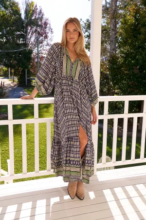 Lorena Print Catalonia Maxi
