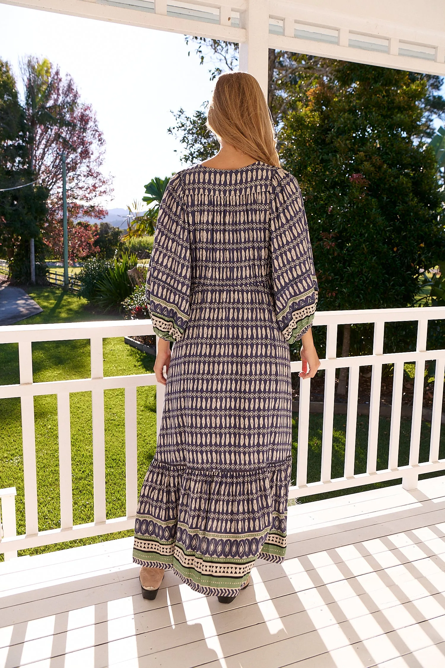 Lorena Print Catalonia Maxi