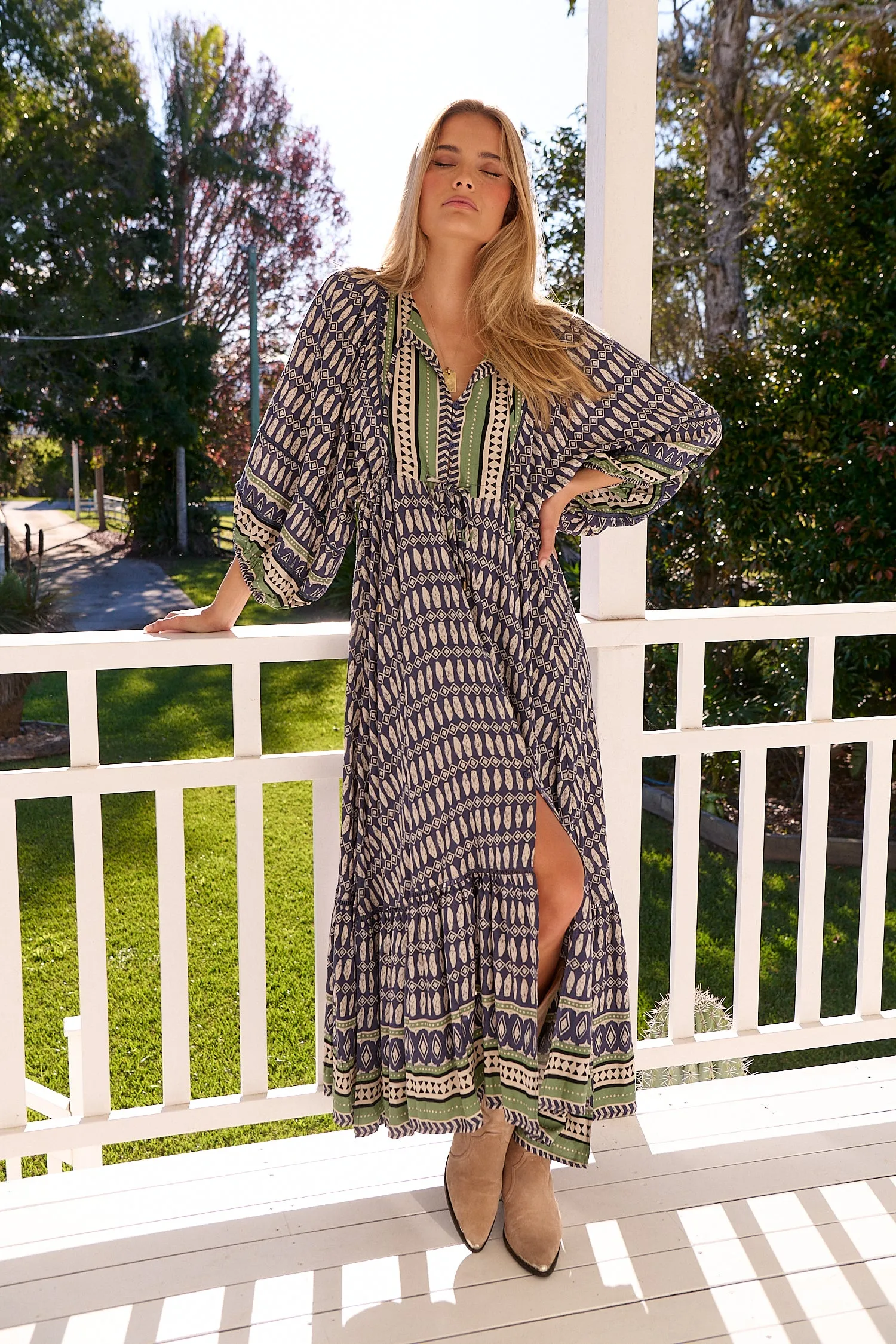 Lorena Print Catalonia Maxi