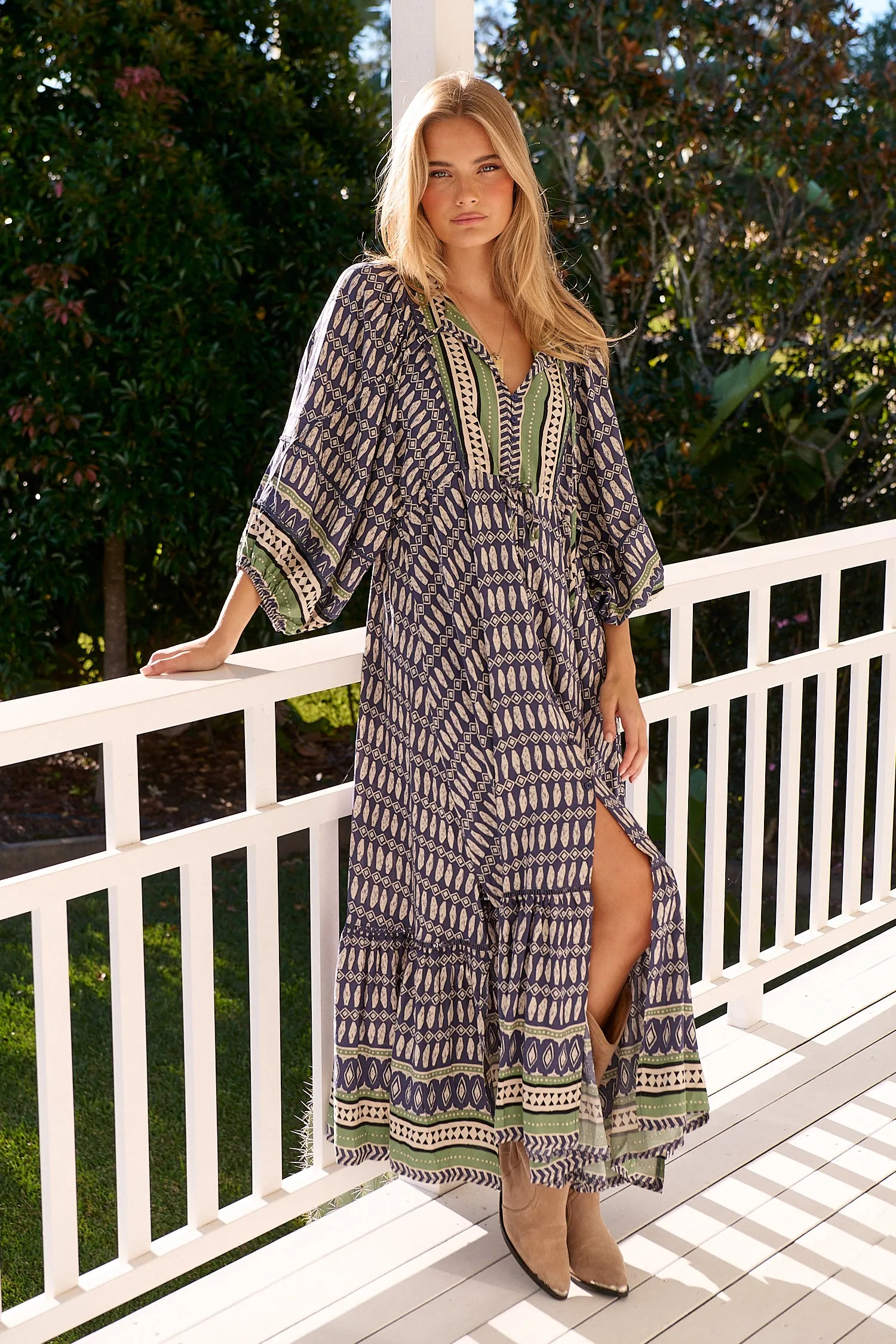 Lorena Print Catalonia Maxi