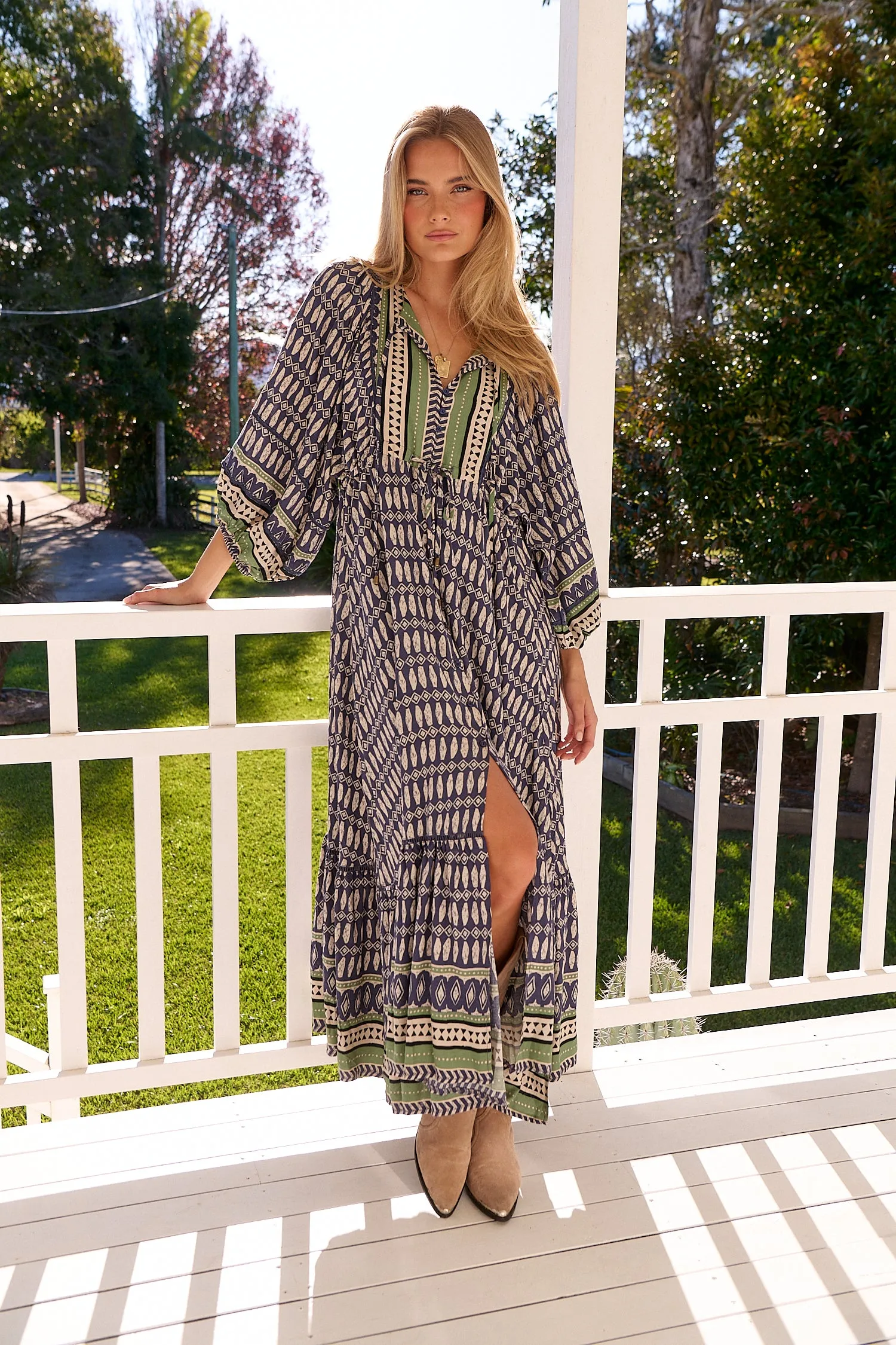 Lorena Print Catalonia Maxi