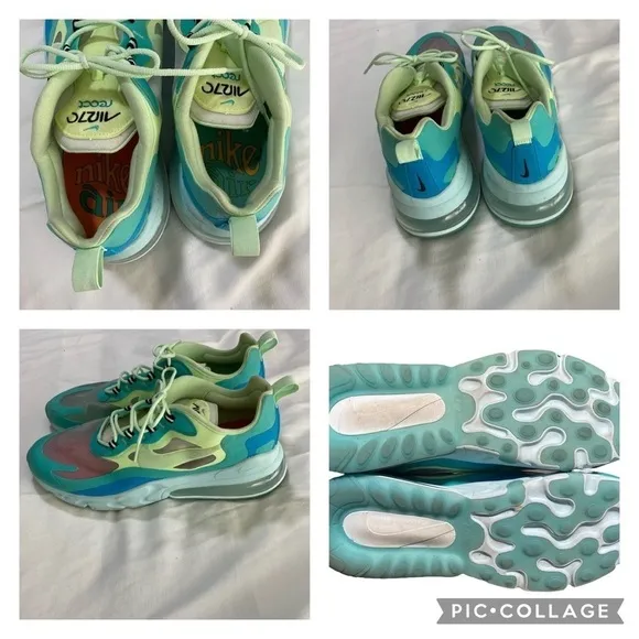 Men's Nike 270 React 'Psychedelic' Art Hybrid Lifestyle Shoe-14
