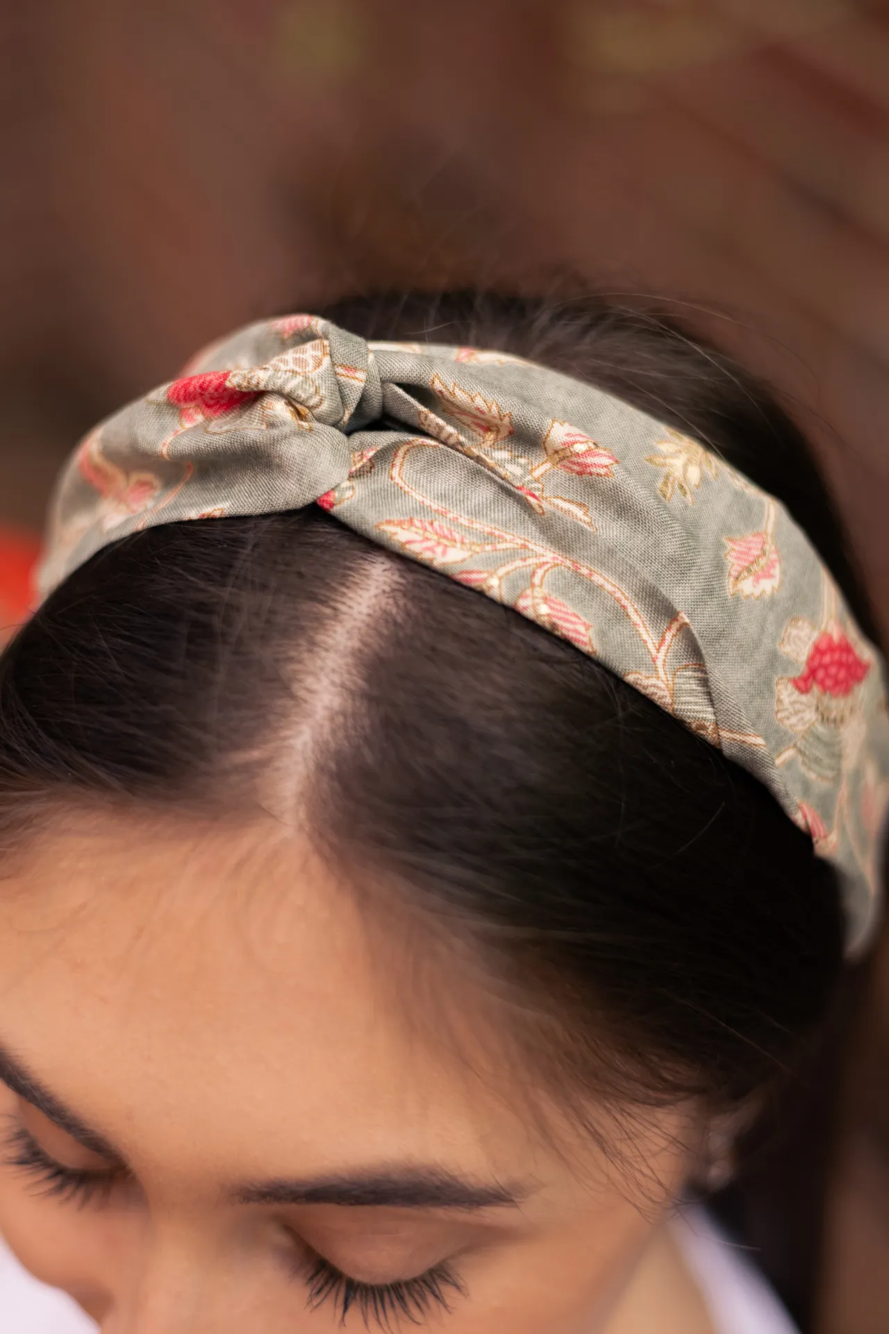 Mille Floral Soft Knot Headband