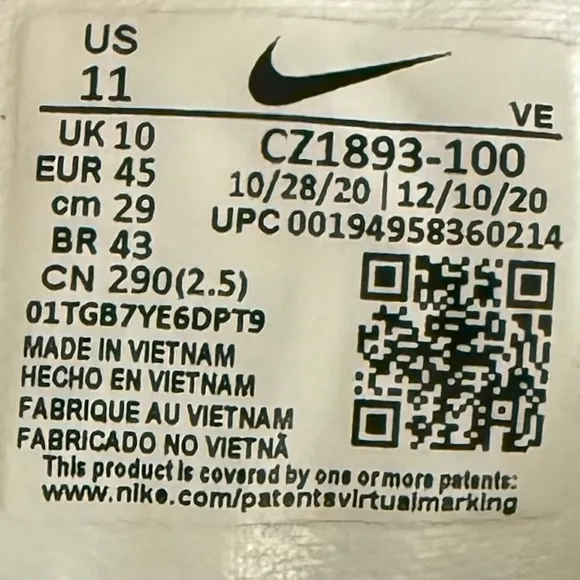 Nike Air Zoom Pegasus 38 Men’s Size 11