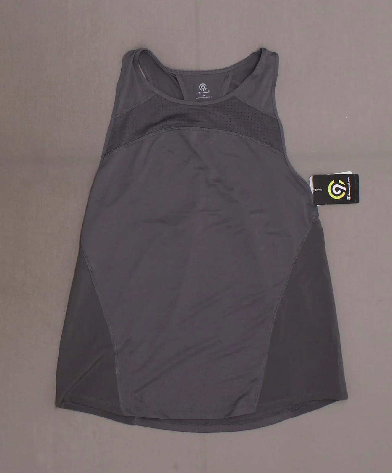 NWT Champion C9 Womens Duo Dry Reflective Mesh Front Tank Top. K9708 X-Small