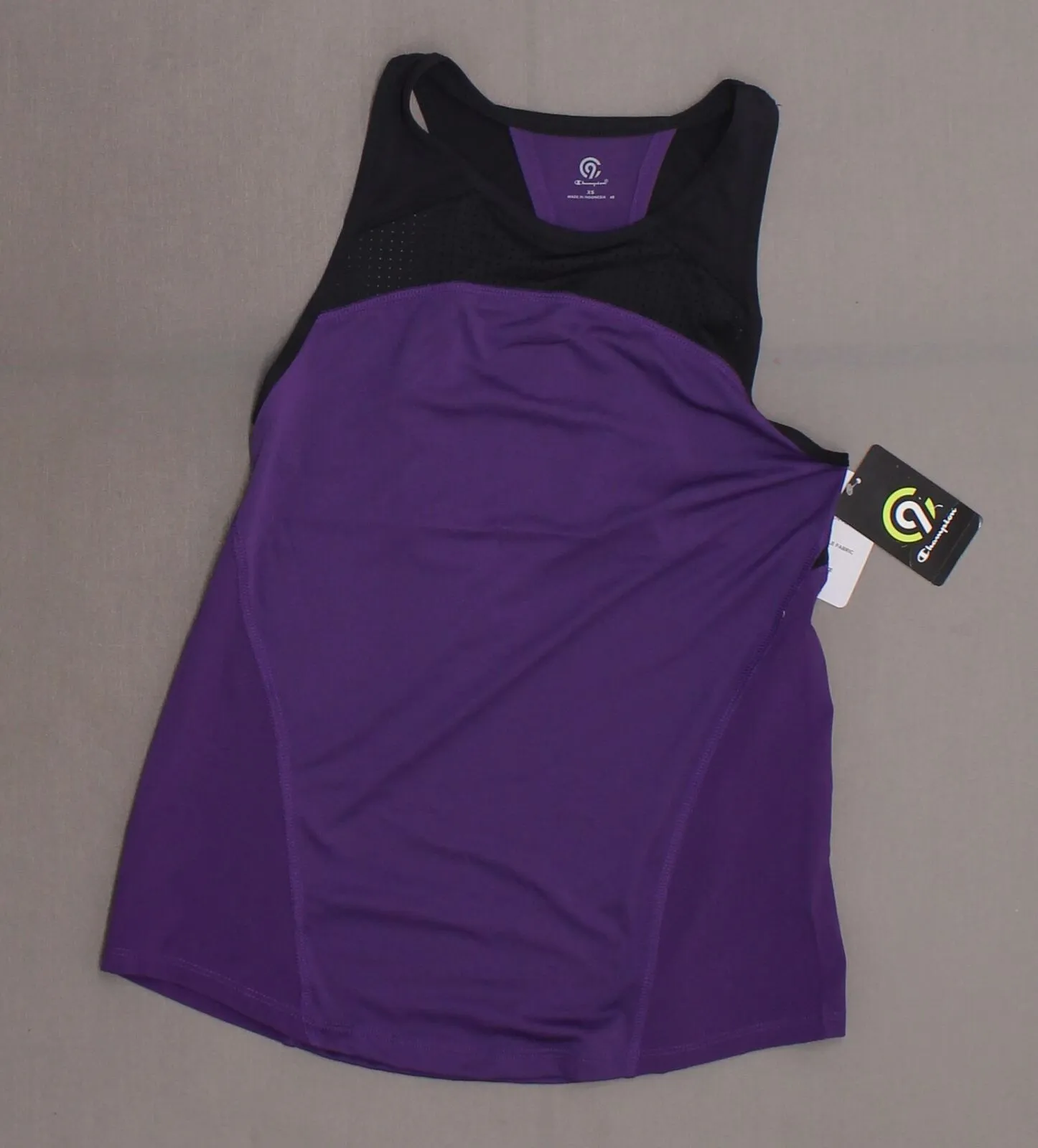 NWT Champion C9 Womens Duo Dry Reflective Mesh Front Tank Top. K9708 X-Small
