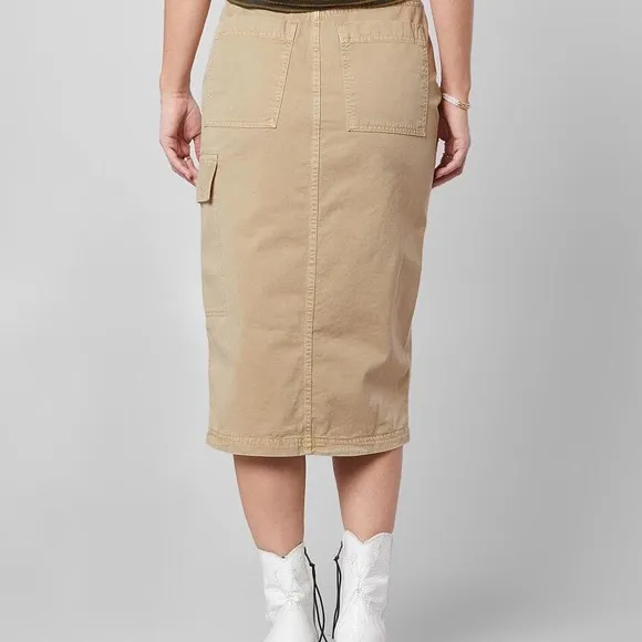 NWT Free People Scout utility midi Skirt