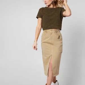 NWT Free People Scout utility midi Skirt