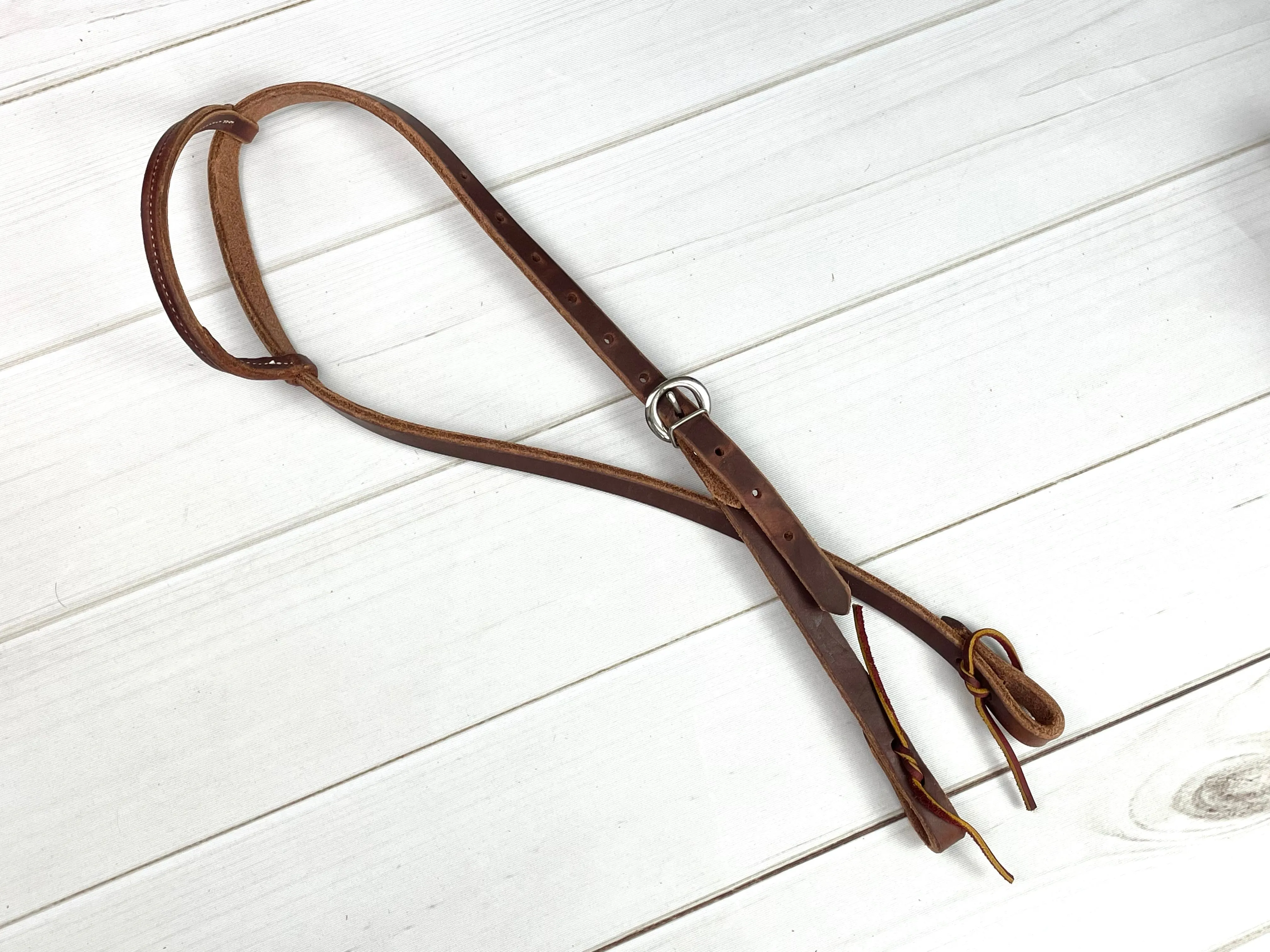 Oiled Leather One Ear Headstall