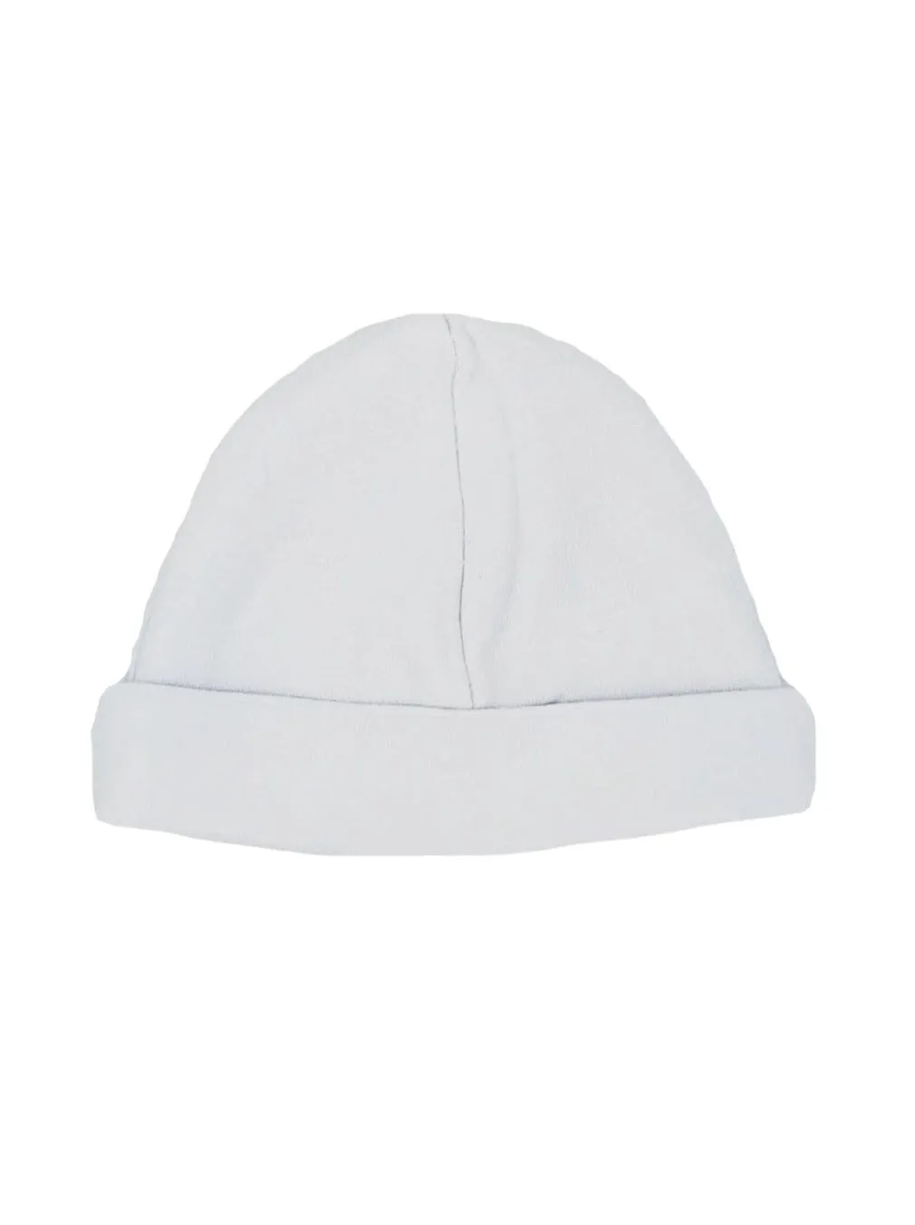 Pale Blue Round Baby Hat