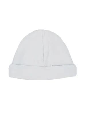 Pale Blue Round Baby Hat