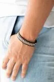 Paparazzi - Watch Your BACKPACKER - Brown Leather Bracelet