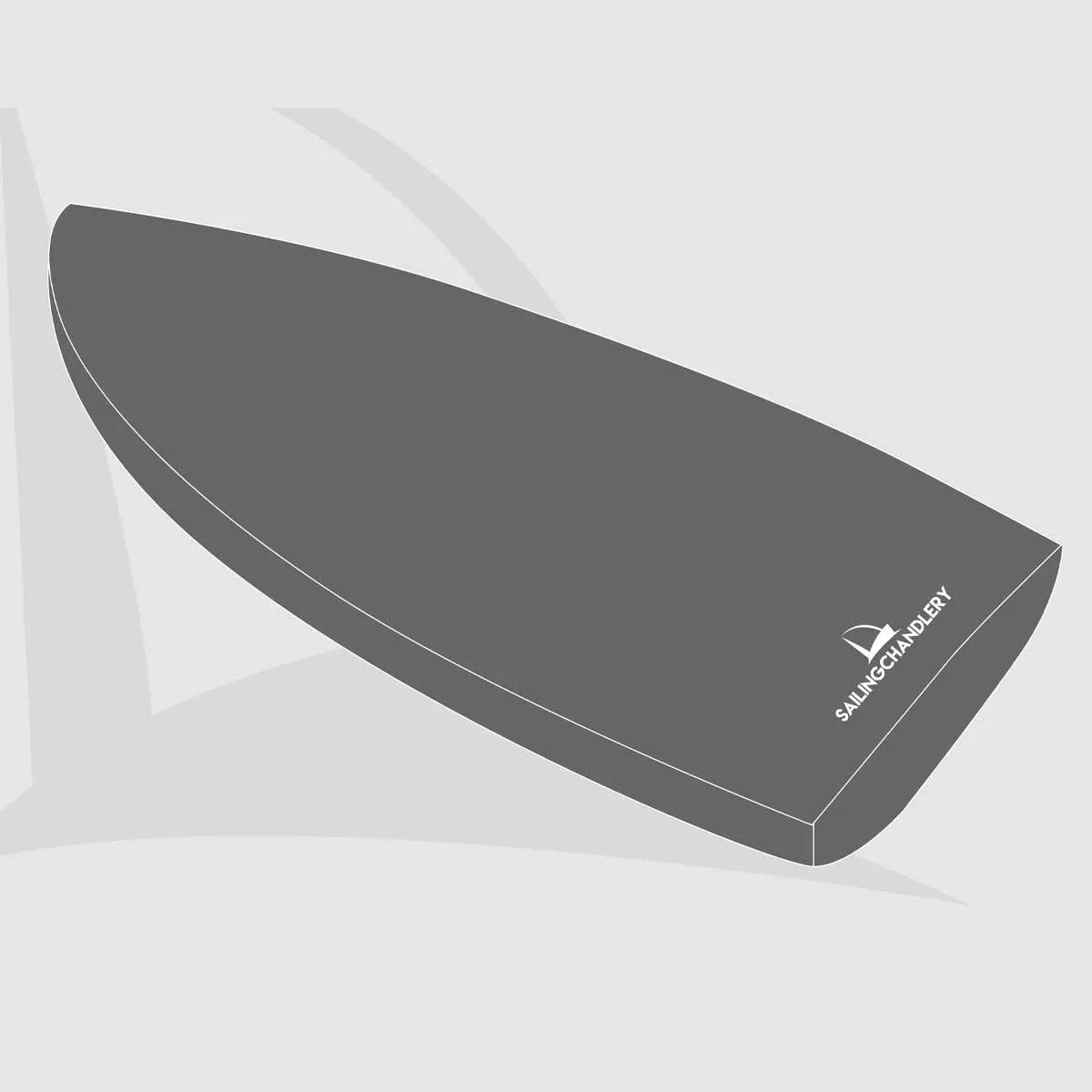 Phantom Boat Cover - PVC Grey - Mast Down