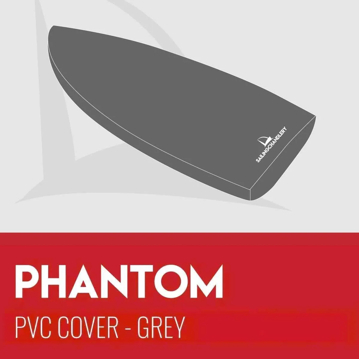 Phantom Boat Cover - PVC Grey - Mast Down