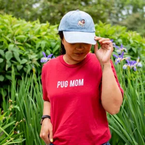 Pug Mom Oversized T-shirt