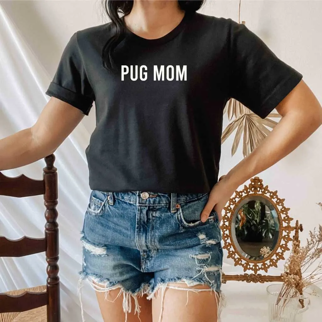 Pug Mom Oversized T-shirt