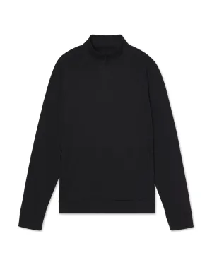 Quarter Zip Jacket - Black