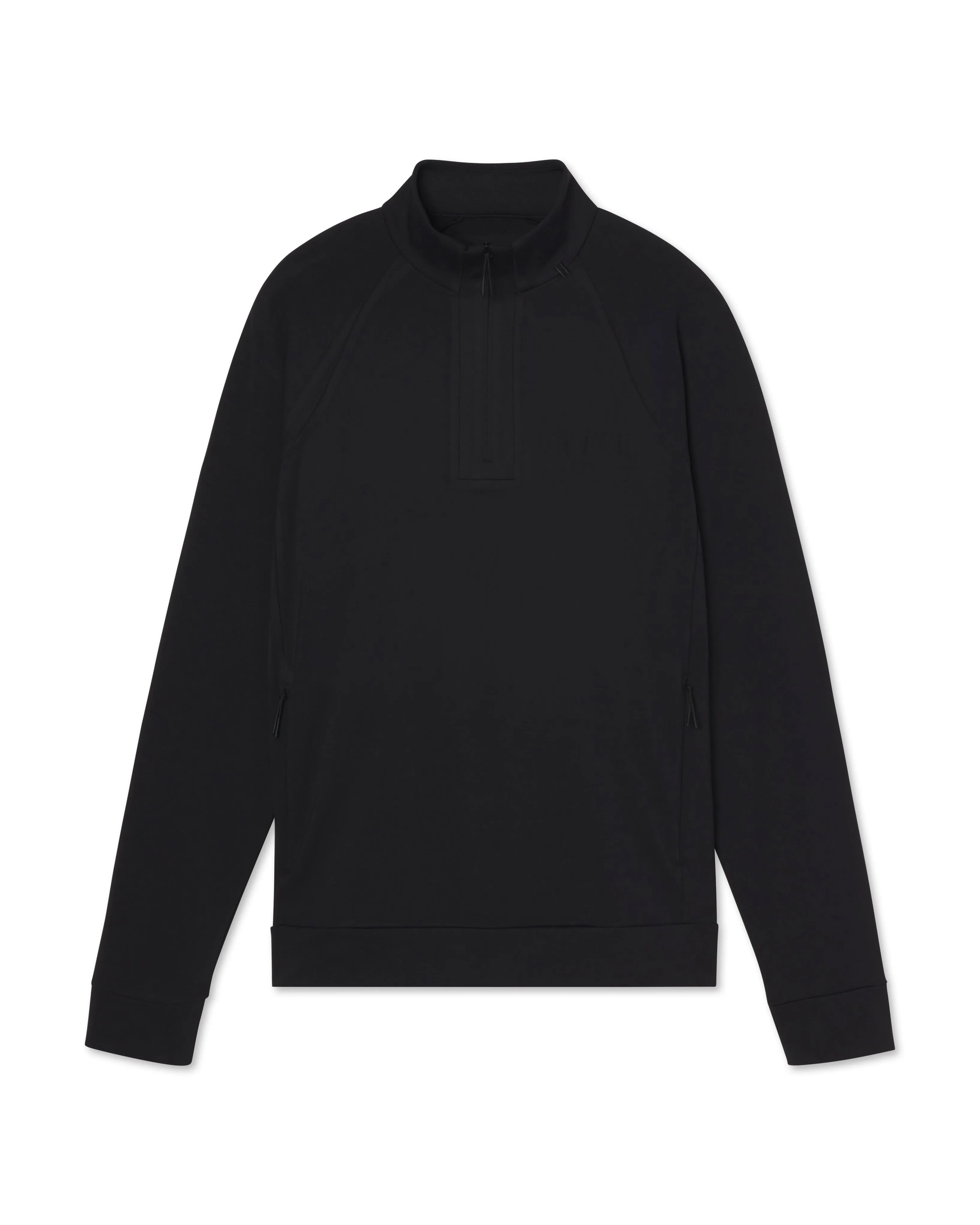 Quarter Zip Jacket - Black