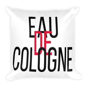 "Eau De Cologne" Soft Pillow