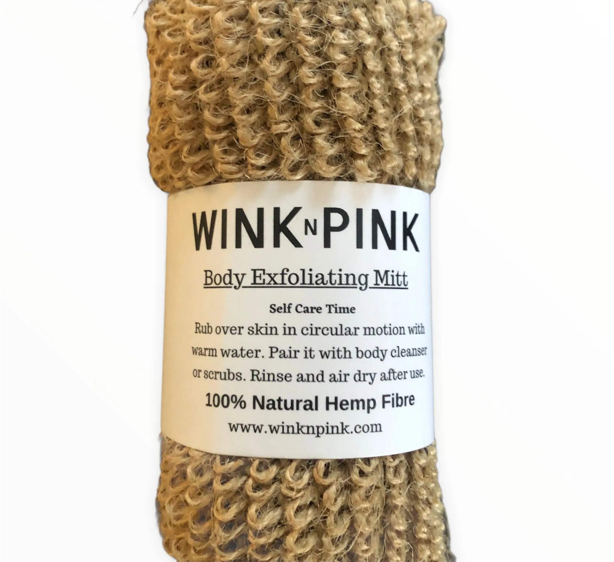 Raw Hemp Exfoliating Glove