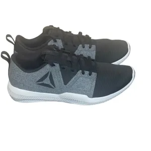 Reebok Mens Hydrorush TRBlack Gray Running ShoesSneakers - Size 8