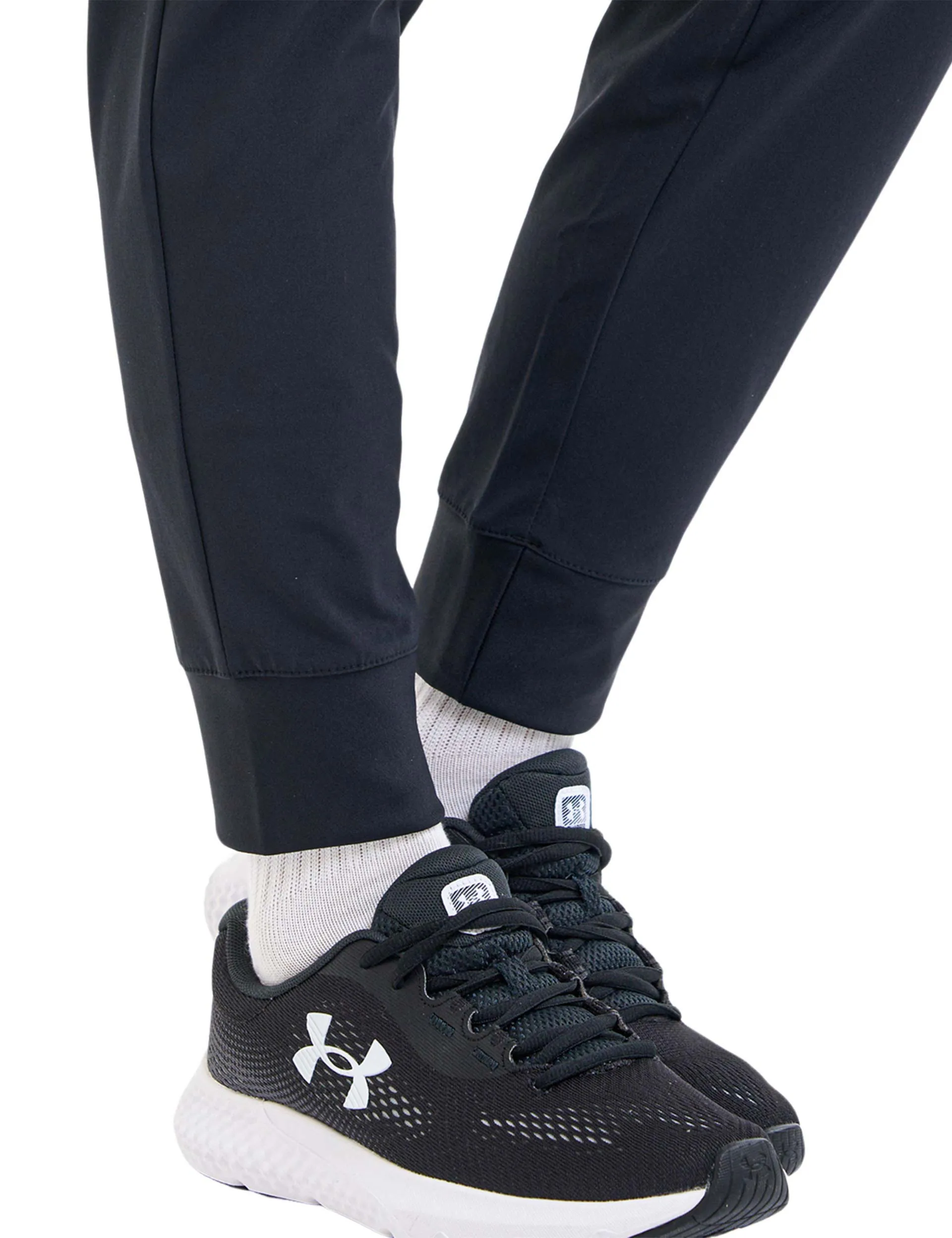 Rival High-Rise Woven Pants - Black/White