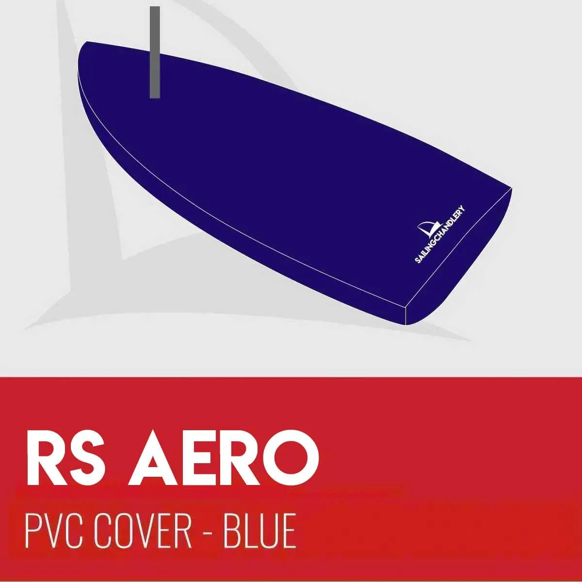 RS Aero Boat Cover - Flat Mast Up - PVC Blue