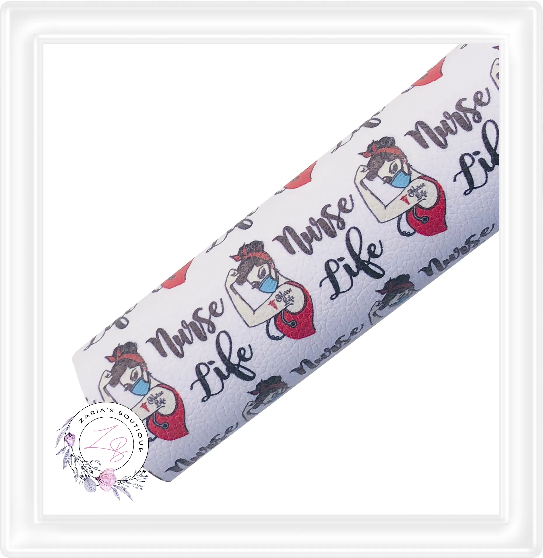 SALE ⋅ Nurse Life ⋅ Medical Vegan Faux Leather