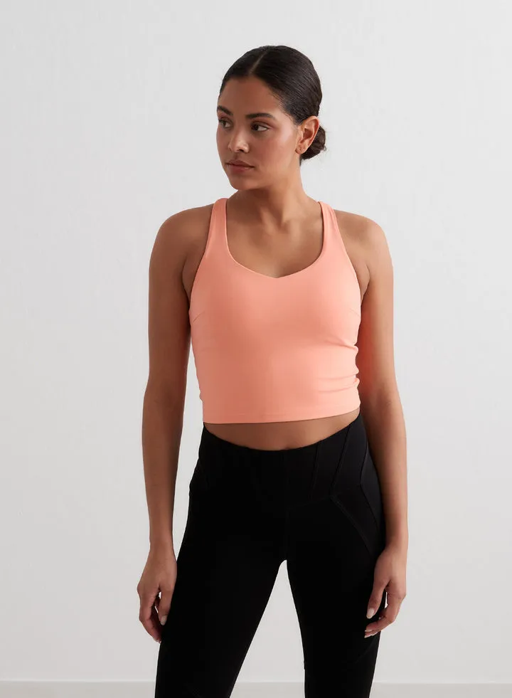 Sculpting Strappy Bralette | Apricot