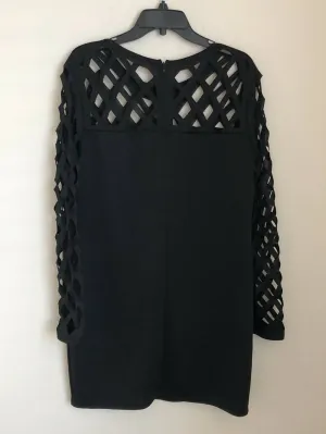 See through strappy long sleeve