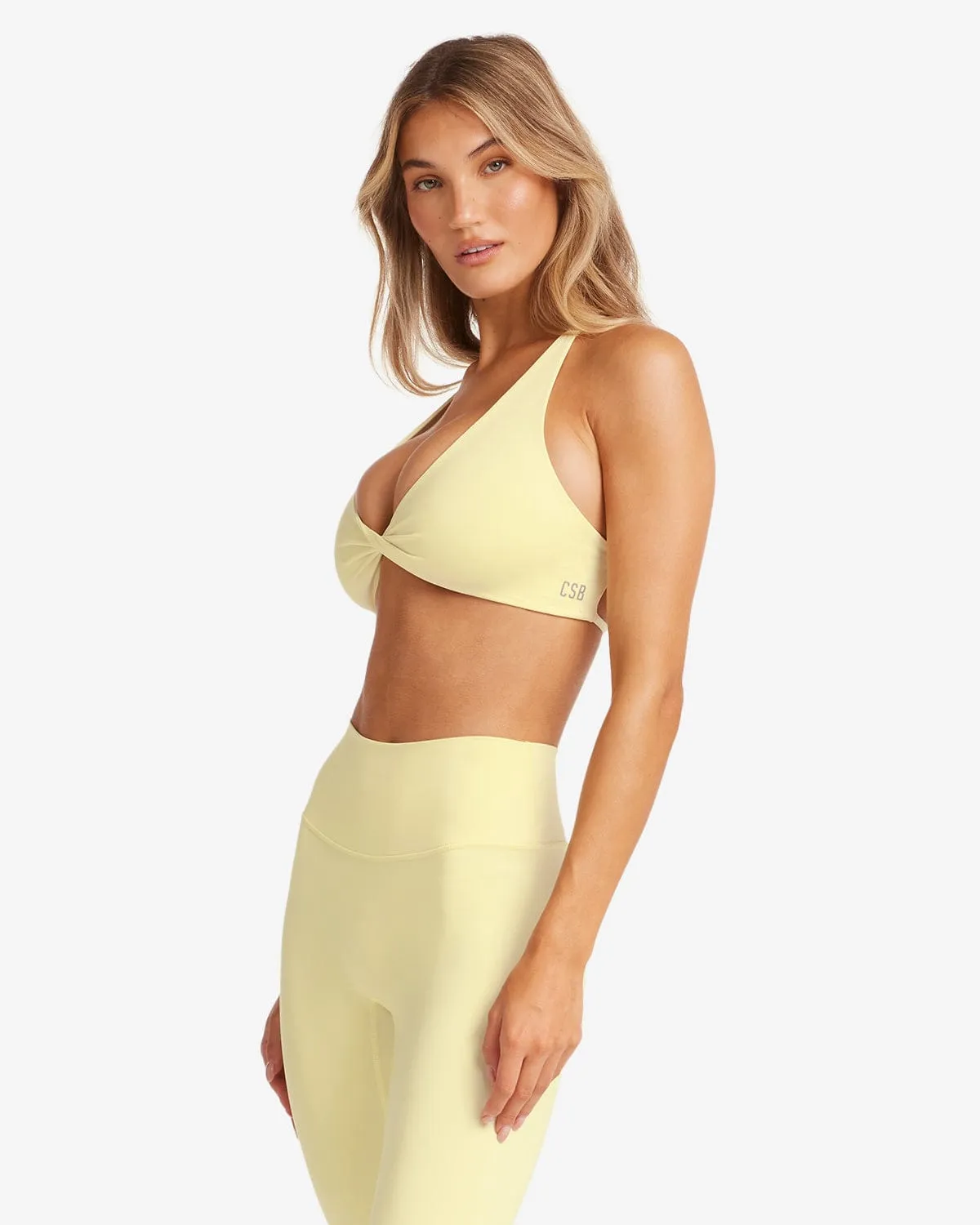 Serenity Delilah Crop | Lemon