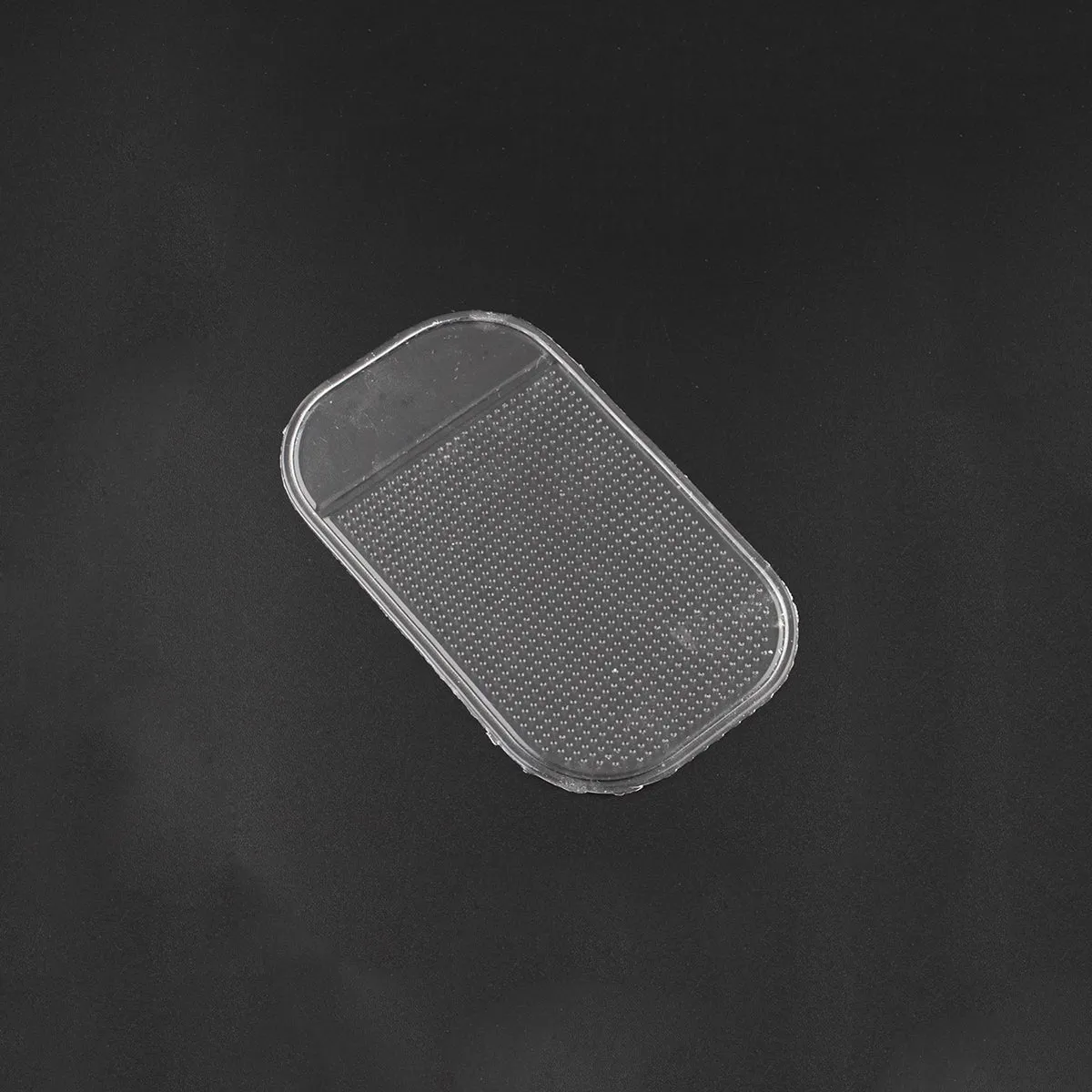 Set of Two Non Slip Dashboard Pads - Clear, Black, Blue or Pink