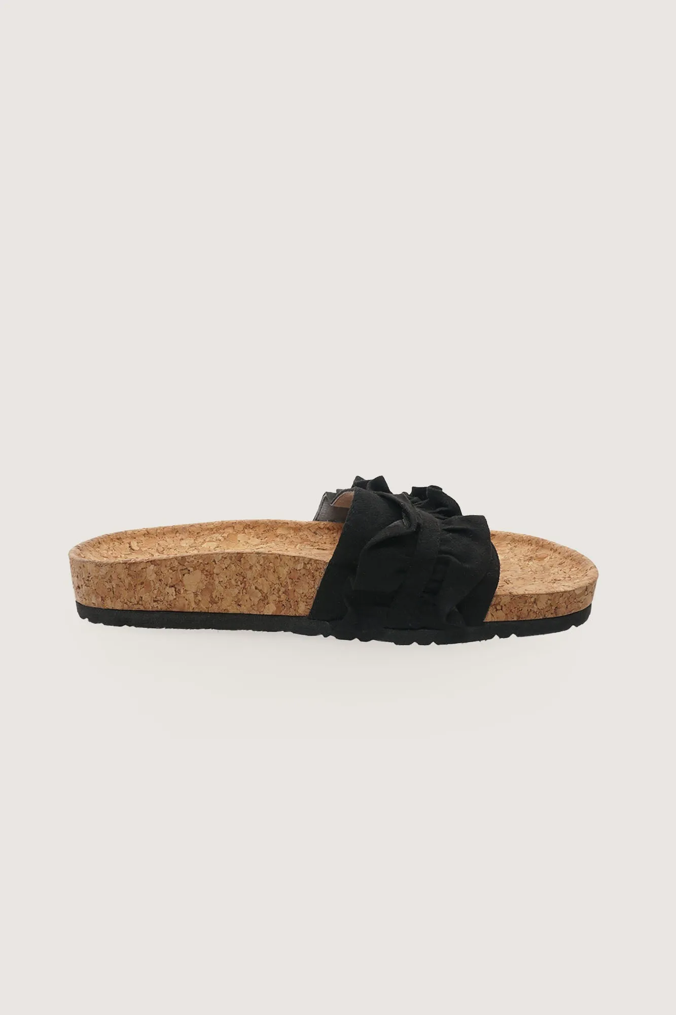 Shirred Band Cork sliders
