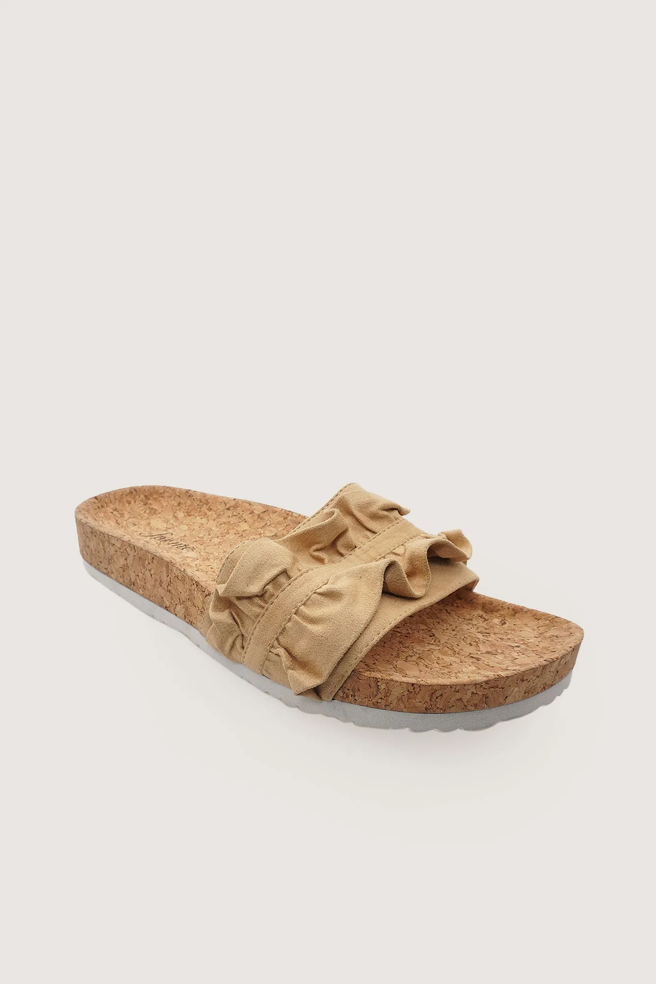 Shirred Band Cork sliders