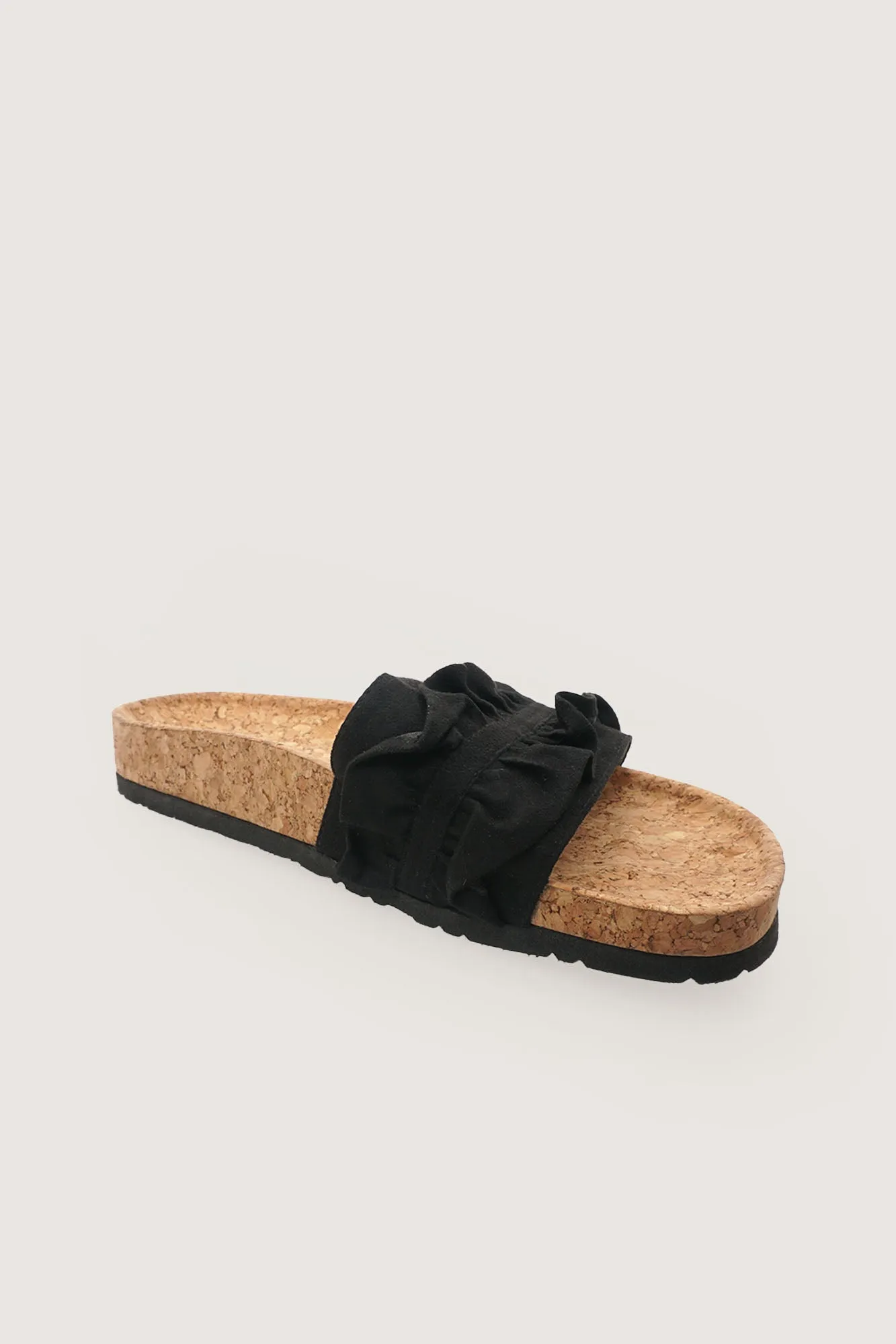 Shirred Band Cork sliders