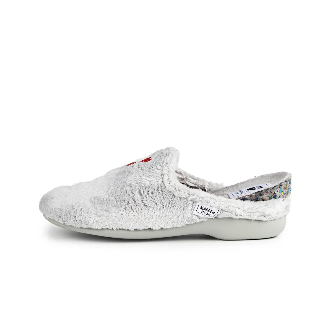 Slippers Love Vespa Gris