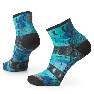 Smartwool Women's Bike Celestial Print Ankle Socks Zero Cushion