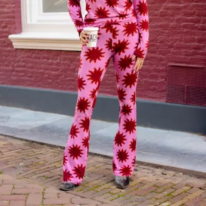 Soft fared legging soleil