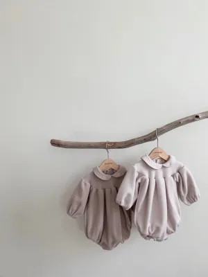 Soft Peter Pan Collar Bodysuit