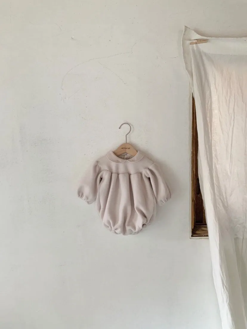 Soft Peter Pan Collar Bodysuit