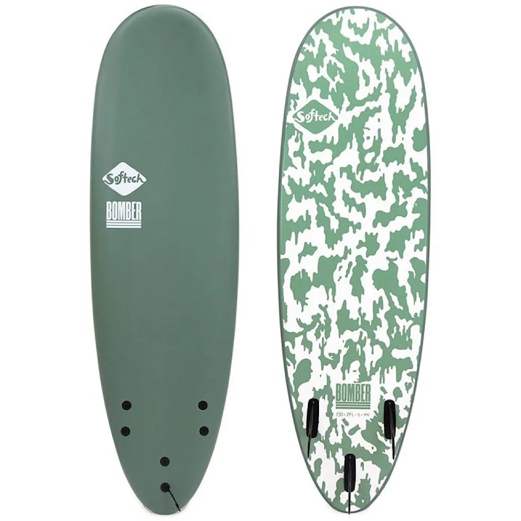 Softech 5'10" Bomber Smoke Green/White