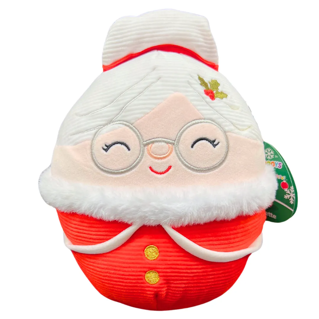 Squishmallow 12" Xmas Corduroy - Nicolette Mrs. Santa