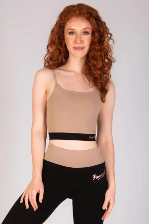 Strappy Midi Crop Bra Top