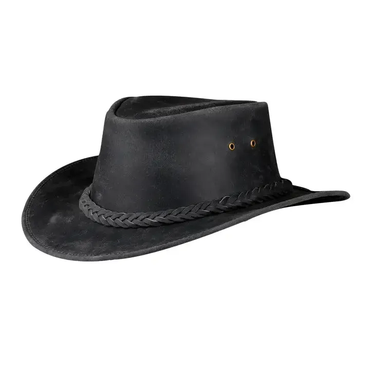 The Crusher Leather Hat