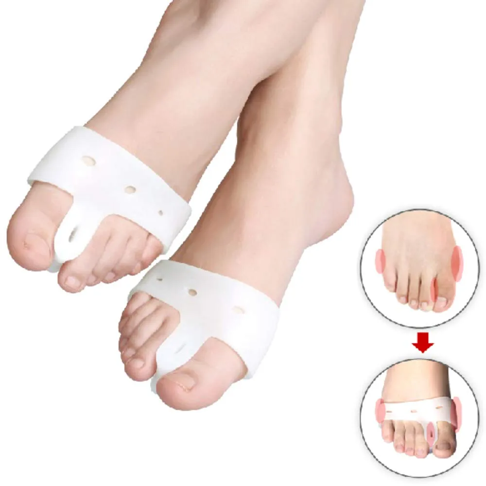 Toe Separator / Bunion Corrector/Splint - (1 Pair, one for each foot)
