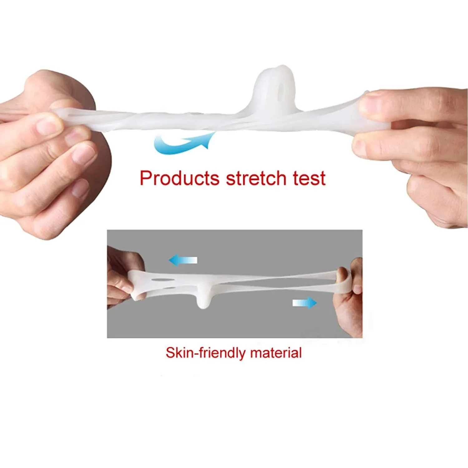 Toe Separator / Bunion Corrector/Splint - (1 Pair, one for each foot)