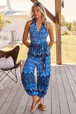 Tranquil Tides Print Libby Jumpsuit