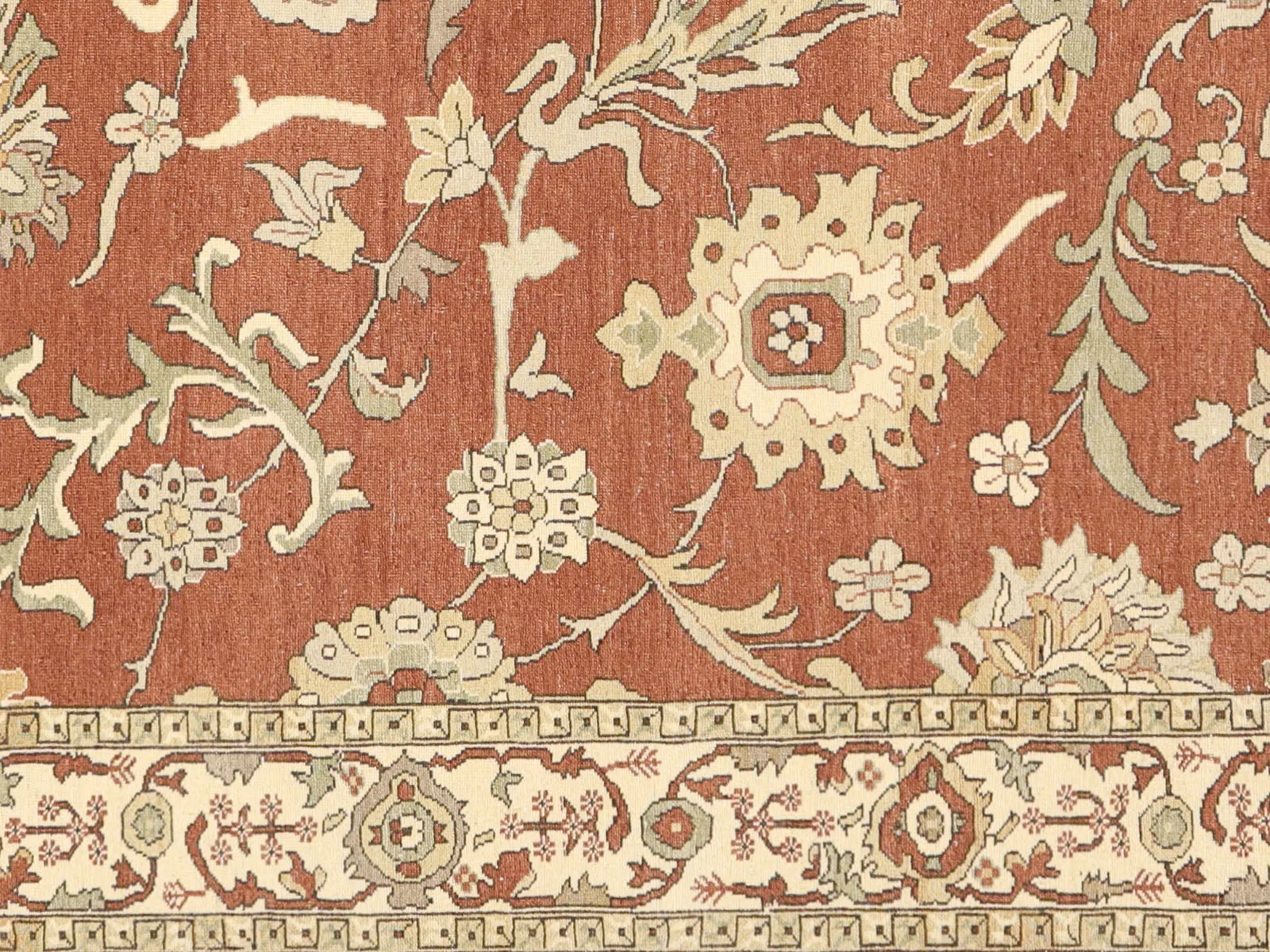 Vintage Egyptian Sultanabad Rug - 6'5" x 18'