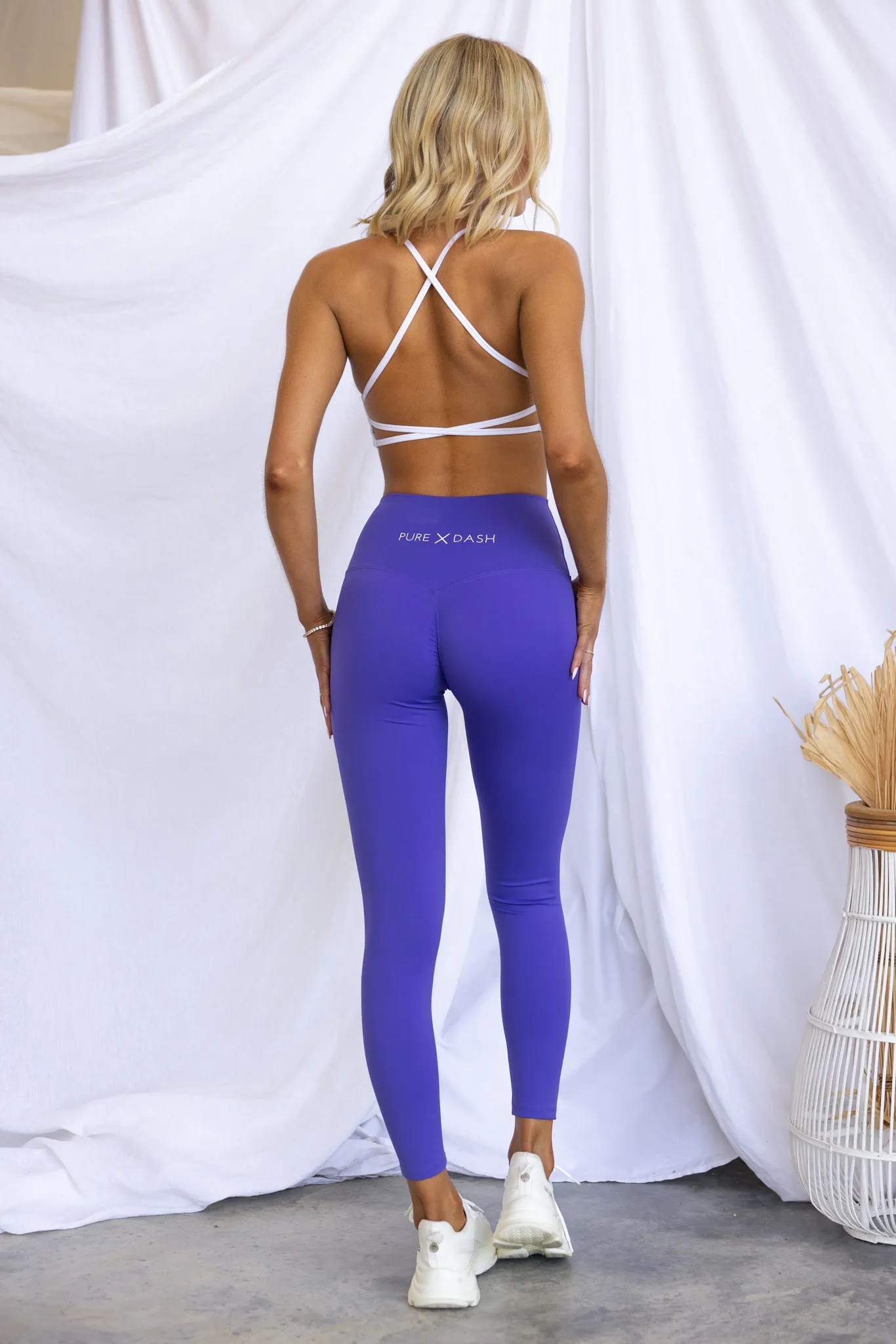 Vital High Rise Legging - Deep Purple